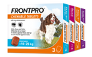 Frontpro Chewable Flea & Tick Tablets for Dogs 3pk