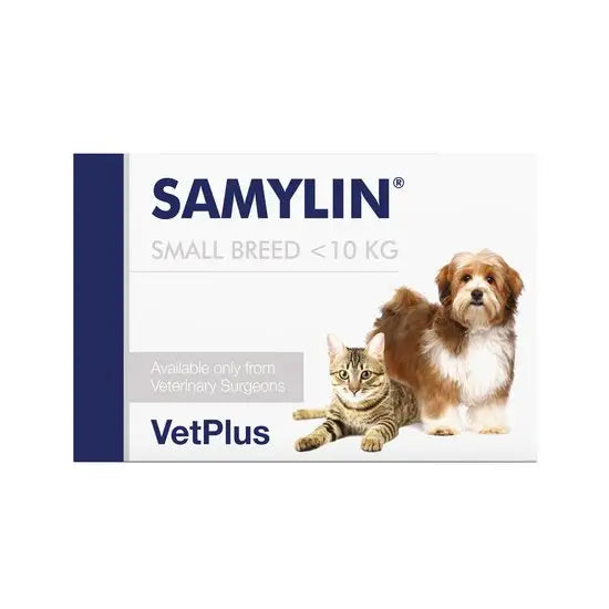 VetPlus Samylin Tablets | for Small Dog and Cat 30pk | at Petremedies