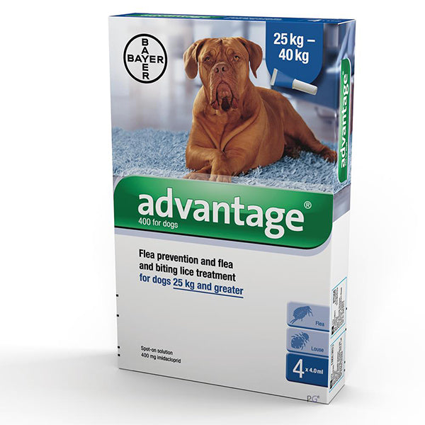 Advantage flea treatment for dogs uk discount