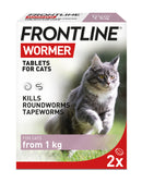 Frontline Wormer Cat 2pk