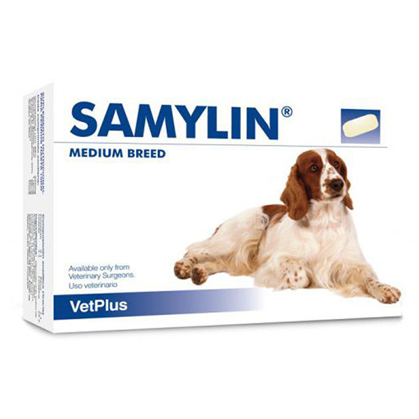 VetPlus Samylin Tablets for Medium Dog (30pk) at Petremedies