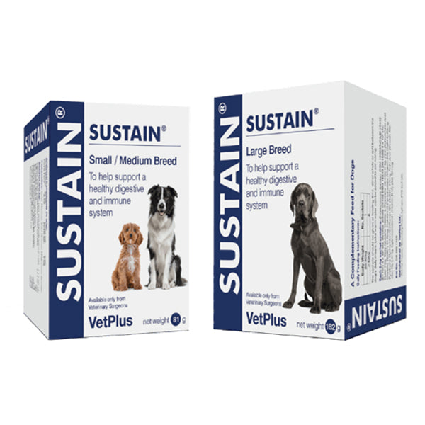 VetPlus Sustain Large Breed (30 Sachets) Dogs at Petremedies