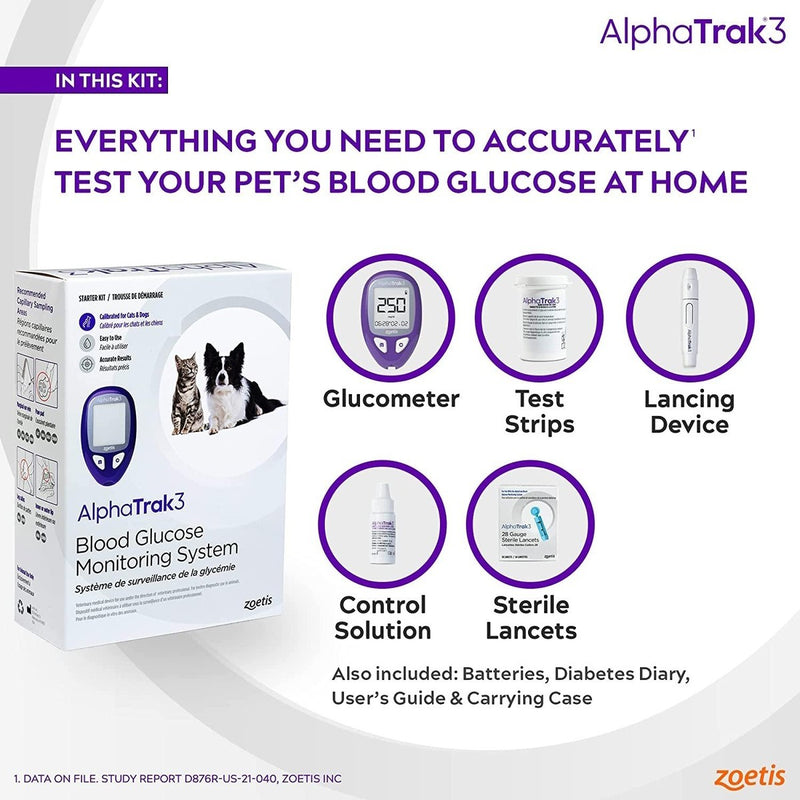 AlphaTRAK3 Glucose Monitoring Starter Kit