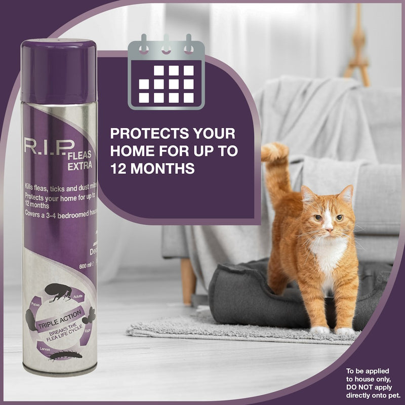 Rip Fleas Extra Spray 600ml