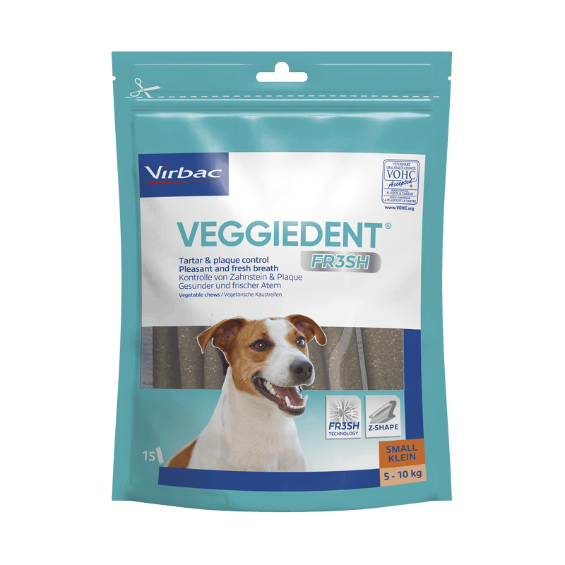 Veggie Dent Fresh Chews Sm dog (15pk)