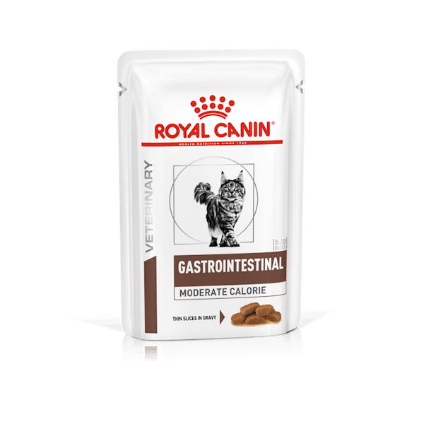 Royal canin gastrointestinal cat moderate calorie hotsell