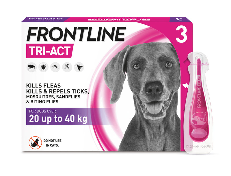 Frontline Tri-Act Large Dog 3pk (20-40kg)