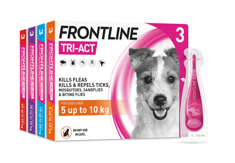 Frontline Tri-Act X-Small Dog 3pk (2-5kg)