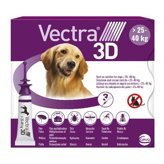 Vectra 3D Spot on for Dogs