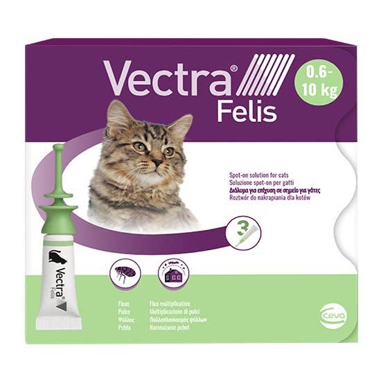 Vectra Felis Spot On for Cats 3pk