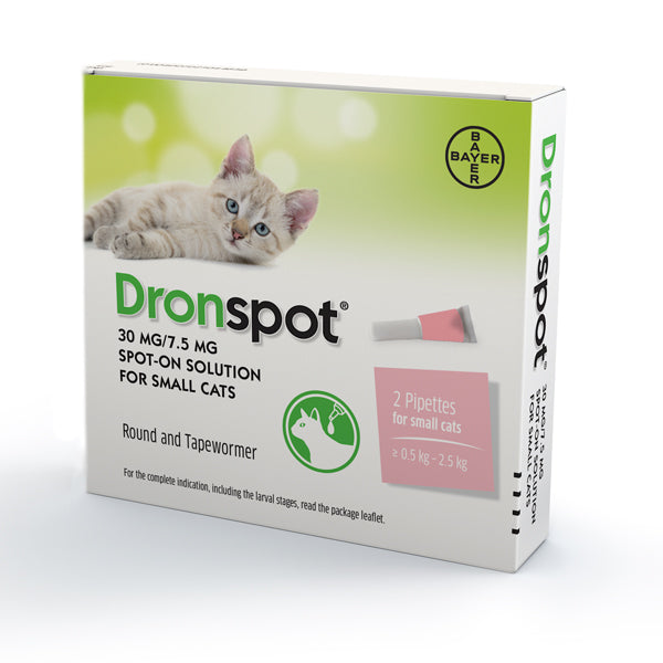 Dronspot Spot On Small cat (2pk) at Petremedies