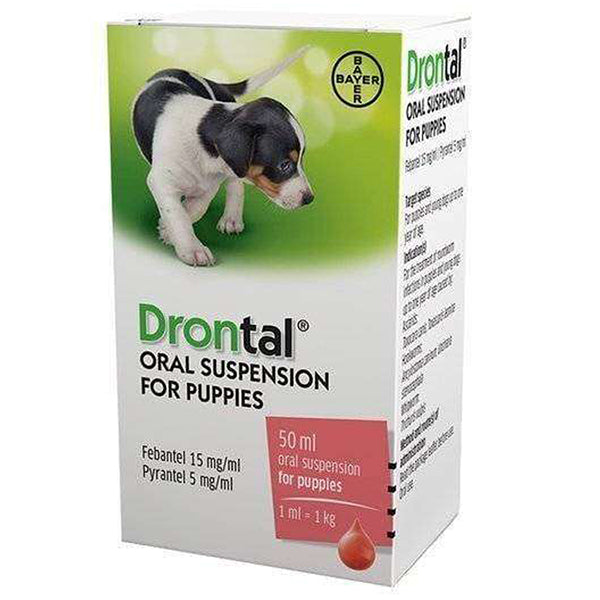 Drontal Puppy Suspension (100ml) at Petremedies