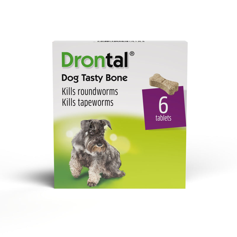 Drontal Tasty Bone Tabs For Dogs (6tabs)