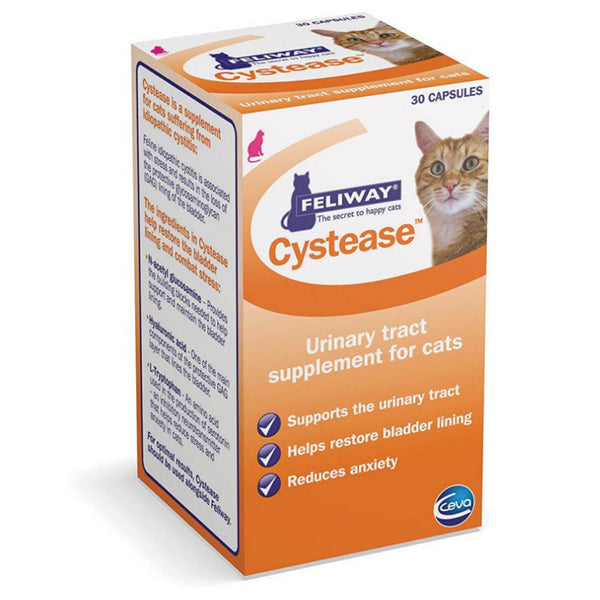 Feliway Cystease Caps (300pk) at Petremedies