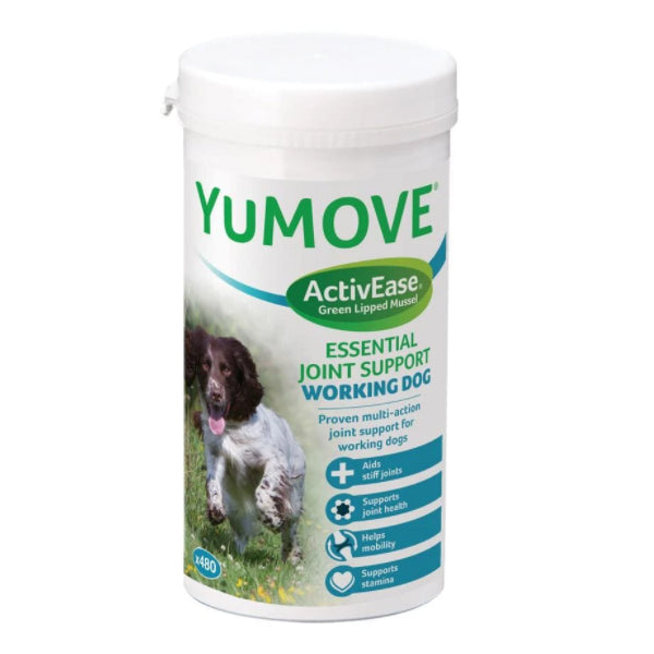 Lintbells YuMove ActiveEase Working Dogs 480 Tabs at Petremedies