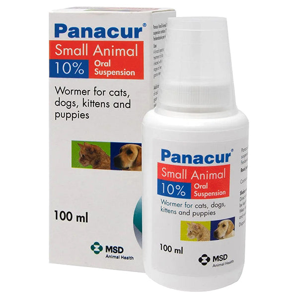 Panacur Susp 10% Cat-Dog (100ml) at Petremedies