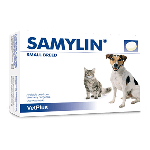 VetPlus Samylin Tablets for Small Dog and Cat (30pk) at Petremedies