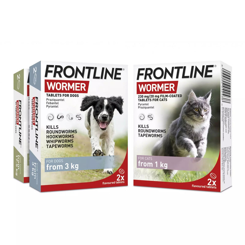Frontline Wormer XL Dog 2pk