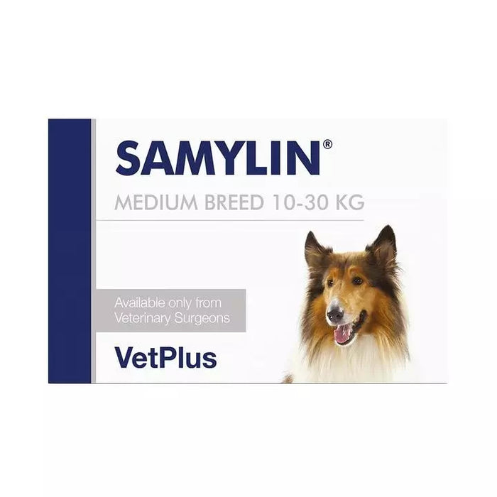 VetPlus Samylin Tablets for Medium Dog 30pk at Petremedies